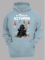 Худи с новогодним принтом "Счастливого Ситхства/Merry Sithmas" (24110050)