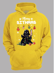 Худи с новогодним принтом "Счастливого Ситхства/Merry Sithmas" (24110050)