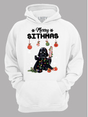 Худи с новогодним принтом "Счастливого Ситхства/Merry Sithmas" (24110050)