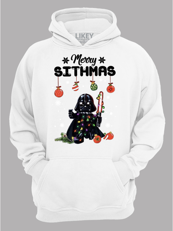 Худі з новорічним принтом "Щасливого Сітхства/Merry Sithmas" (24110050)