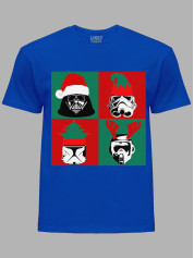 Новорічна футболка чоловіча з принтом "Зоряні Війни Новий Рік/Star Wars New Year" (24110051)