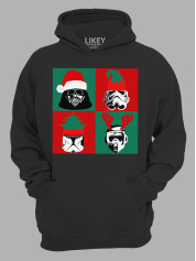 Худі з новорічним принтом "Зоряні Війни Новий Рік/Star Wars New Year" (24110051)