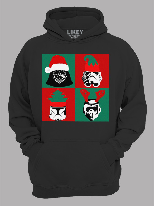 Худі з новорічним принтом "Зоряні Війни Новий Рік/Star Wars New Year" (24110051)