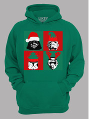 Худі з новорічним принтом "Зоряні Війни Новий Рік/Star Wars New Year" (24110051)