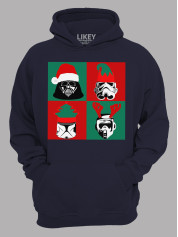 Худі з новорічним принтом "Зоряні Війни Новий Рік/Star Wars New Year" (24110051)