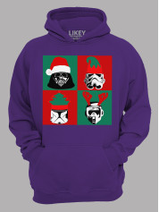 Худі з новорічним принтом "Зоряні Війни Новий Рік/Star Wars New Year" (24110051)