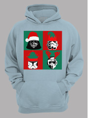 Худі з новорічним принтом "Зоряні Війни Новий Рік/Star Wars New Year" (24110051)