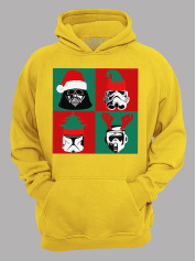 Худі з новорічним принтом "Зоряні Війни Новий Рік/Star Wars New Year" (24110051)