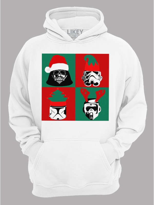 Худі з новорічним принтом "Зоряні Війни Новий Рік/Star Wars New Year" (24110051)