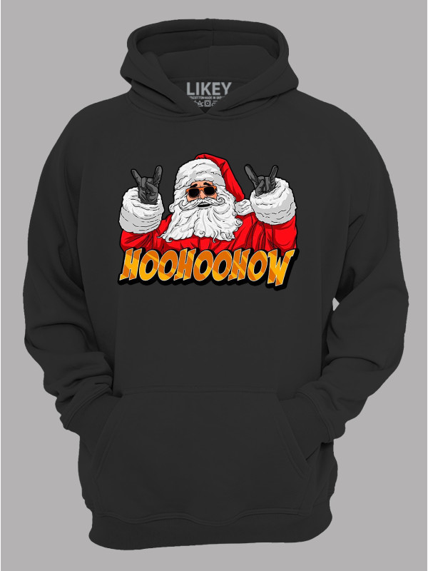 Худі з новорічним принтом "ХуХуХау/HooHooHow" (24110055)