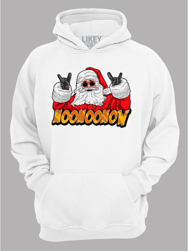 Худі з новорічним принтом "ХуХуХау/HooHooHow" (24110055)
