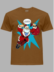 Новорічна футболка чоловіча з принтом "I'm Santa!SuperSanta/Я Санта!СуперСанта" (24110056)