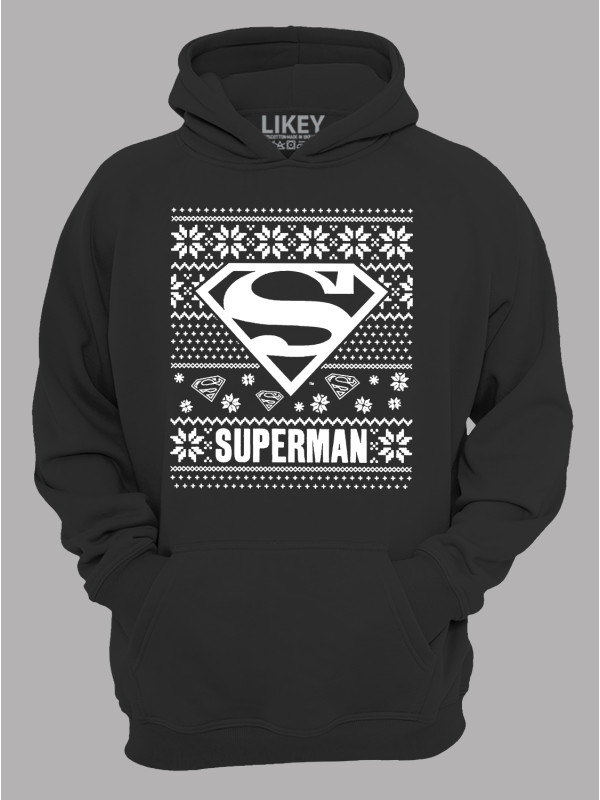 Худі з новорічним принтом "Супермен/Superman" (24110061)