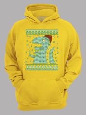 Худі з новорічним принтом "Різдвяний Рекс/Christmas Rex" (24110064)