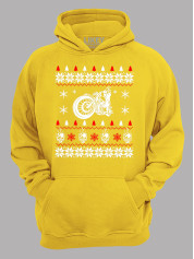 Худи с новогодним принтом "Мото Рождество/Moto Christmas" (24110065)