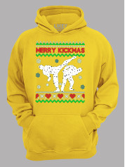 Худі з новорічним принтом "Щасливого Різдва каратисти/Merry kickmas" (24110068)