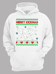Худі з новорічним принтом "Щасливого Різдва каратисти/Merry kickmas" (24110068)