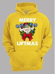 Худи с новогодним принтом "Счастливого Рождества качок/Merry liftmas" (24110069)