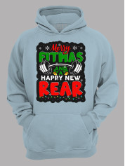 Худи с новогодним принтом "Счастливого фитнес Рождества и Нового Года/Merry fitmas and a Happy New Rear" (24110070)