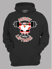 Худи с новогодним принтом "Счастливого Рождества Спортсмен/Merry liftmas" (24110071)