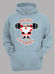 Худи с новогодним принтом "Счастливого Рождества Спортсмен/Merry liftmas" (24110071)