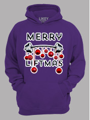 Худі з новорічним принтом "Різдвяна штанга" (24110072)