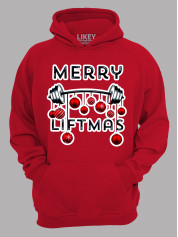 Худі з новорічним принтом "Різдвяна штанга" (24110072)