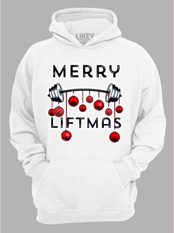 Худі з новорічним принтом "Різдвяна штанга" (24110072)