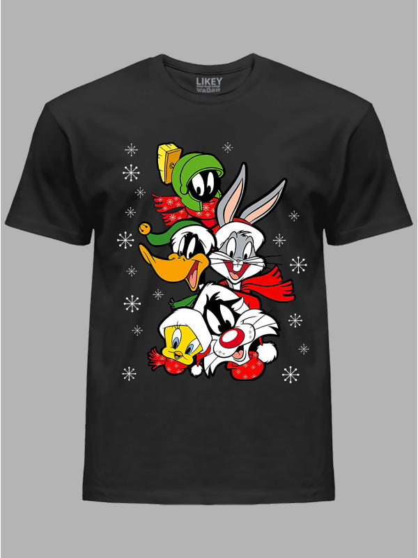 Футболка дитяча "Зимові Луні Тюнз/Winter Looney Tunes" (24110078)