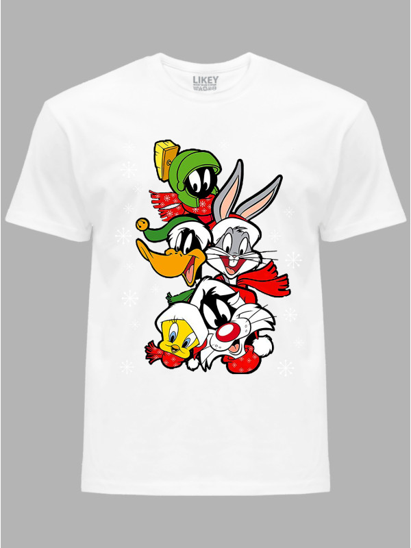 Футболка дитяча "Зимові Луні Тюнз/Winter Looney Tunes" (24110078)