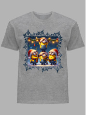 Футболка дитяча "Посіпаки у Новий Рік/New Year's Minions" (24110083)