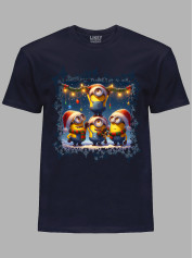 Футболка дитяча "Посіпаки у Новий Рік/New Year's Minions" (24110083)