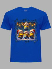 Футболка дитяча "Посіпаки у Новий Рік/New Year's Minions" (24110083)