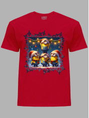 Футболка дитяча "Посіпаки у Новий Рік/New Year's Minions" (24110083)