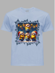 Футболка дитяча "Посіпаки у Новий Рік/New Year's Minions" (24110083)