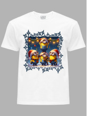 Футболка дитяча "Посіпаки у Новий Рік/New Year's Minions" (24110083)