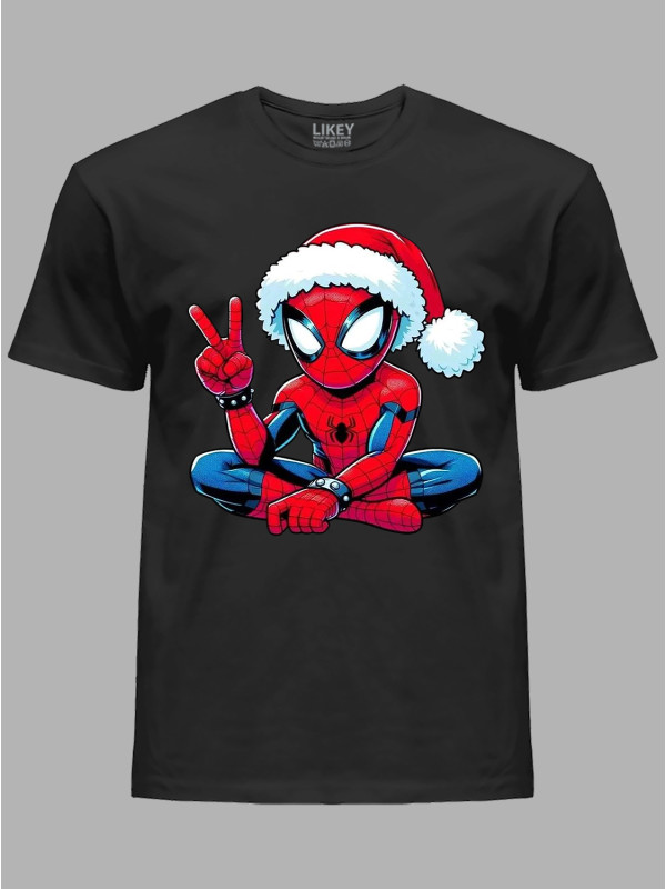 Футболка дитяча "Санта Людина-Павук/Santa Spider-Man" (24110096)