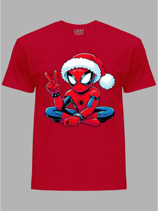 Футболка дитяча "Санта Людина-Павук/Santa Spider-Man" (24110096)