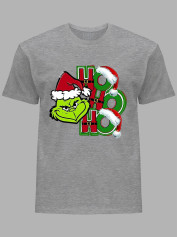 Футболка дитяча "Грінч хо хо хо/Grinch ho ho ho" (24110101)