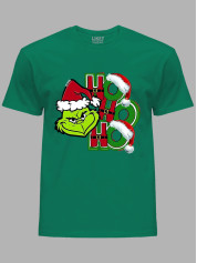 Футболка дитяча "Грінч хо хо хо/Grinch ho ho ho" (24110101)