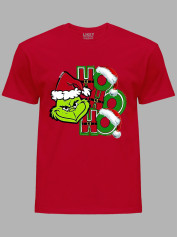 Футболка дитяча "Грінч хо хо хо/Grinch ho ho ho" (24110101)