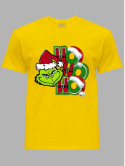 Футболка дитяча "Грінч хо хо хо/Grinch ho ho ho" (24110101)