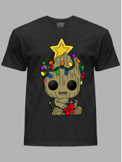 Футболка дитяча "Грут і Новий Рік/Groot and New Year" (24110117)