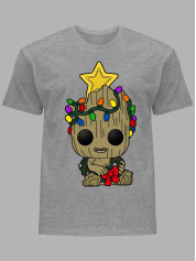 Футболка дитяча "Грут і Новий Рік/Groot and New Year" (24110117)
