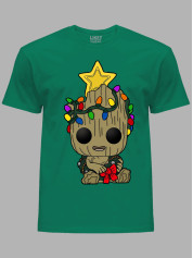 Футболка дитяча "Грут і Новий Рік/Groot and New Year" (24110117)