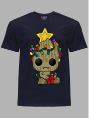 Футболка дитяча "Грут і Новий Рік/Groot and New Year" (24110117)