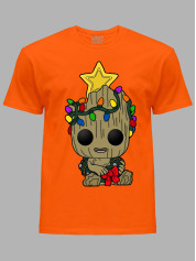 Футболка дитяча "Грут і Новий Рік/Groot and New Year" (24110117)