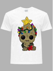 Футболка дитяча "Грут і Новий Рік/Groot and New Year" (24110117)