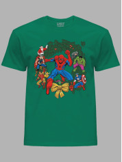 Футболка детская "Елочные Мстители/Christmas Tree Avengers" (24110118)