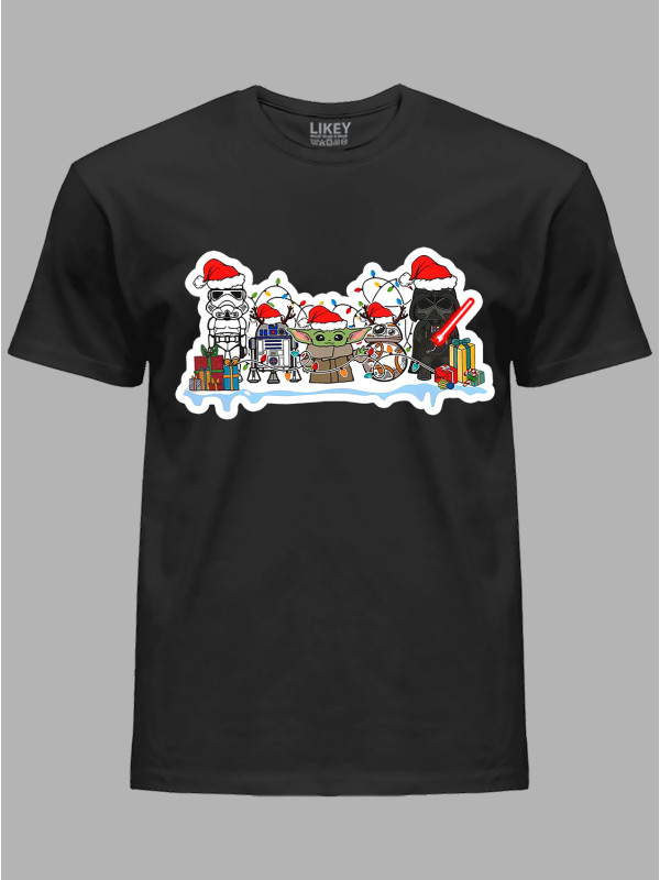 Футболка дитяча "Новорічні Зоряні Війни/New Year's Star Wars" (24110119)